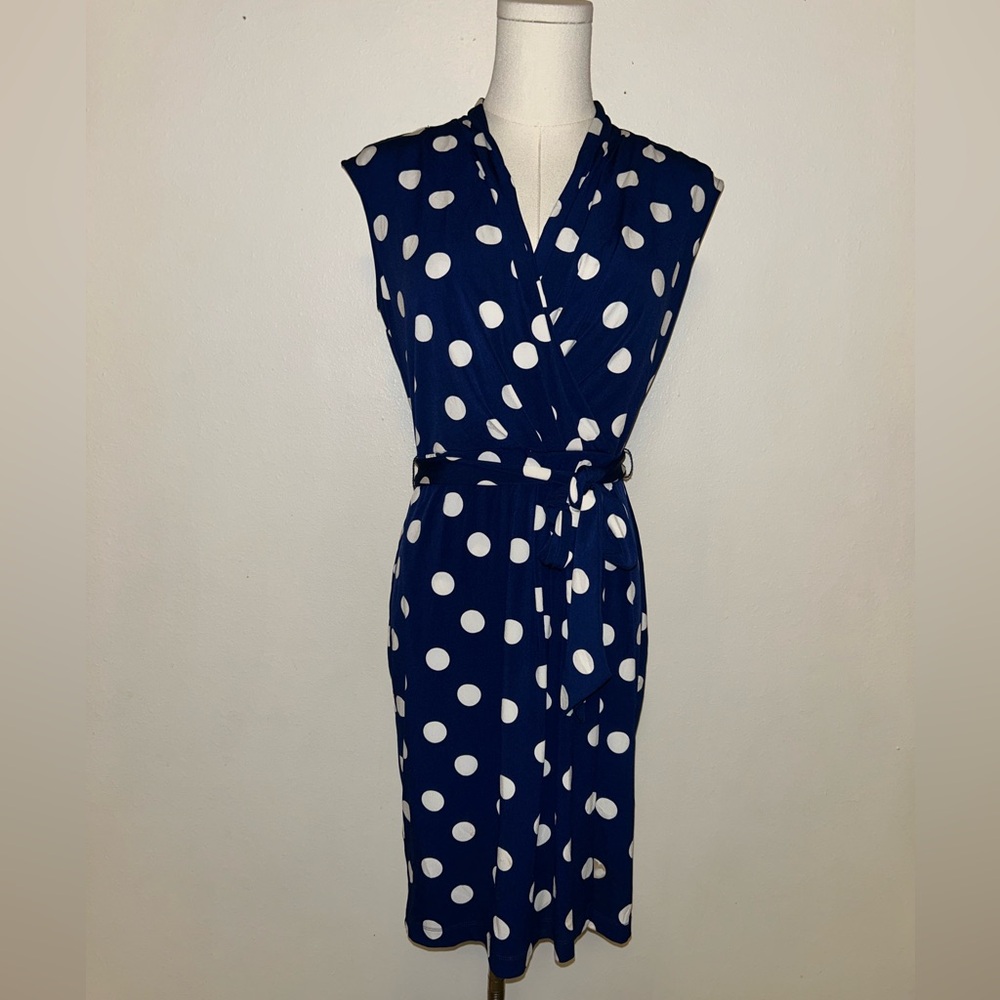 💙♦️NWT Ann Taylor Polka Dot Dress💙